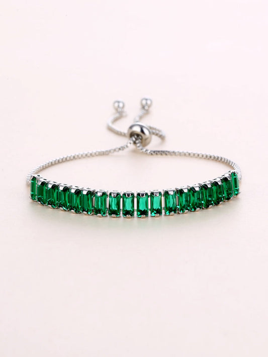 Cubic Zirconia Decor Bracelet